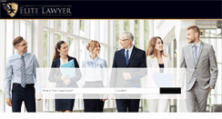 Desktop Screenshot of elitelawyer.com